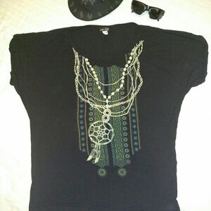 Beautiful black designed shirt